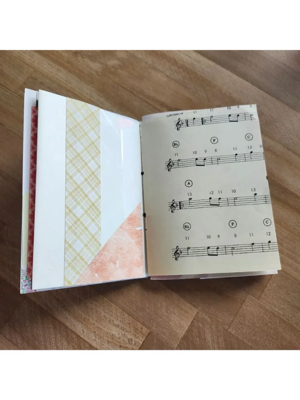 Handmade Junk Journal Booklet 60 pages Peace On Earth